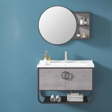 corner basin cabinet