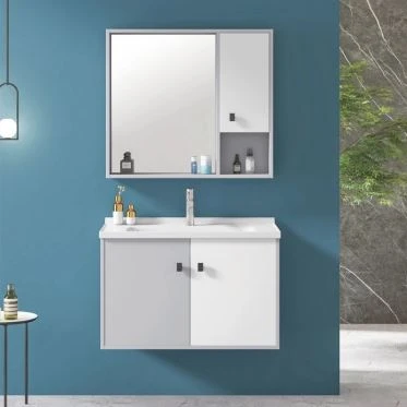 corner bathroom mirror